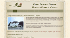 Desktop Screenshot of canbymolallafuneralchapel.com